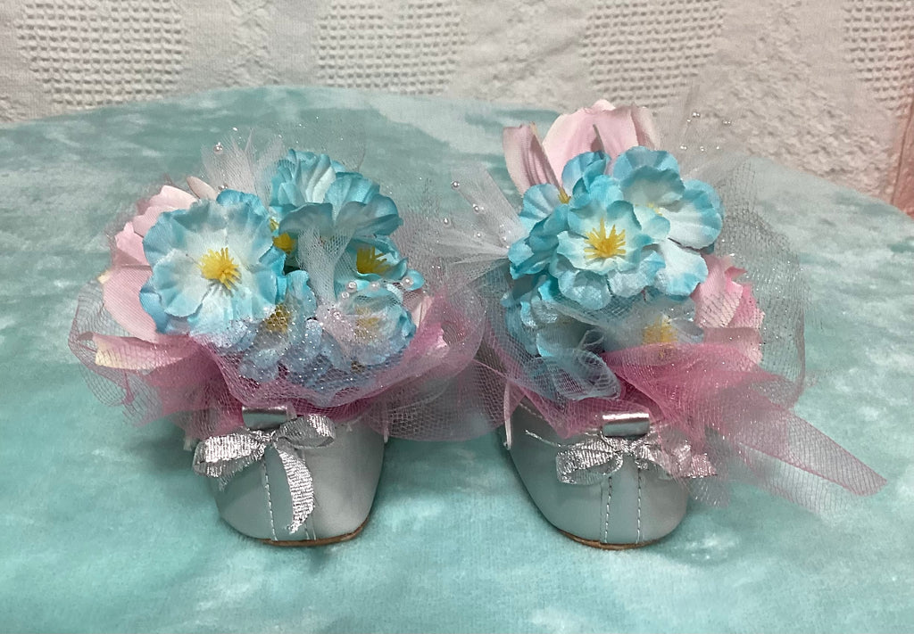 Elephant Baby Shower Dress Centerpiece | Girl Birthday Keepsake Outfit