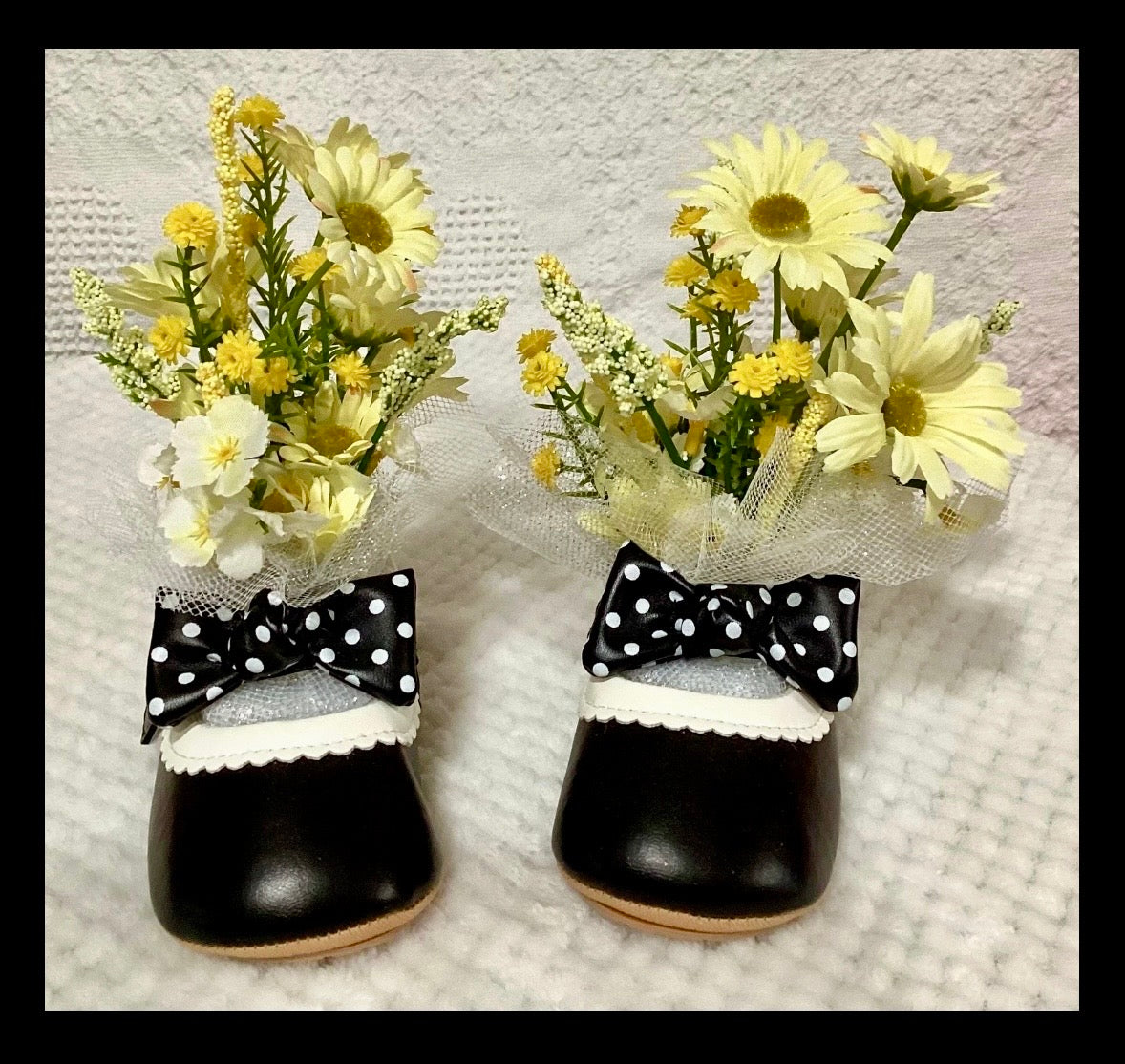 Bee Theme Baby Shower Dress Centerpiece | Girl Birthday Keepsake Outfit