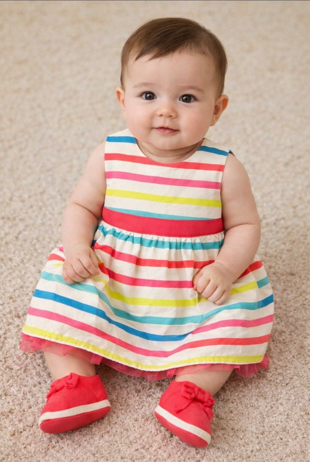 Pink Baby Shower Dress Centerpiece | Sugar & Spice Girl Keepsake Outfit