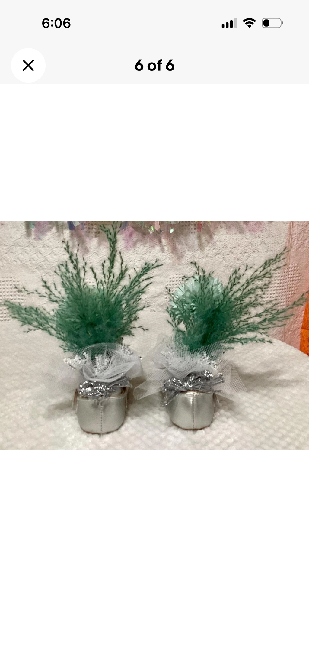 Mint Sparkle Tutu Baby Shower Centerpiece | Reusable Keepsake Outfit Set