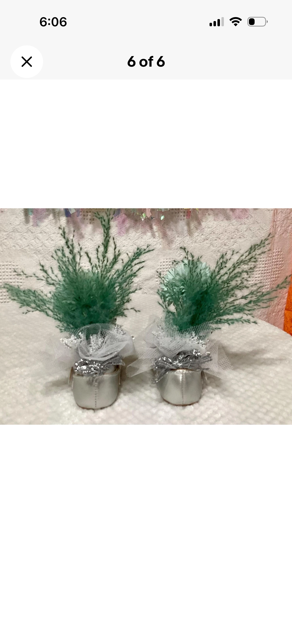 Mint Sparkle Tutu Baby Shower Centerpiece | Reusable Keepsake Outfit Set