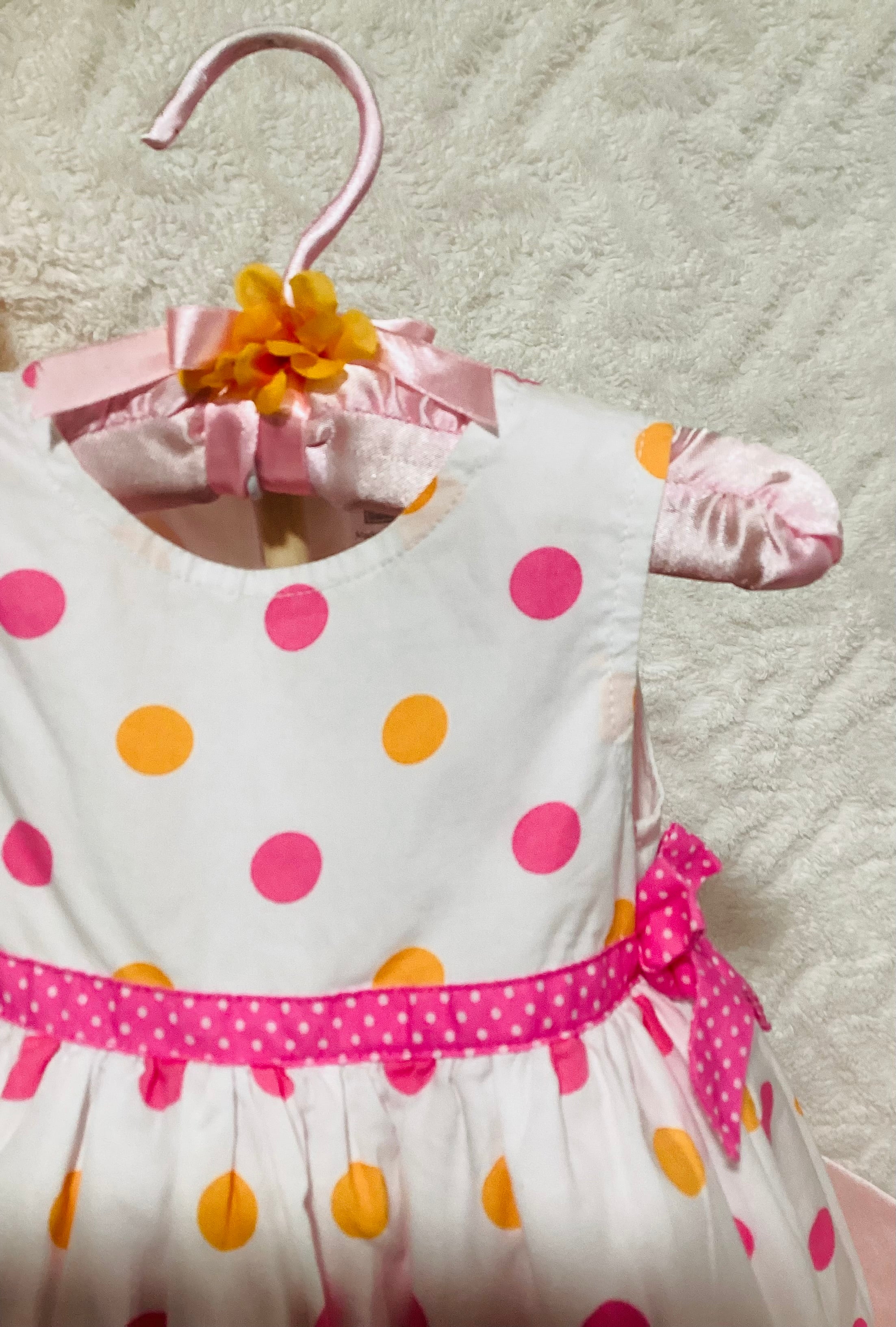 Baby Girl Dress Centerpiece & Keepsake Outfit | Little Girl Celebration