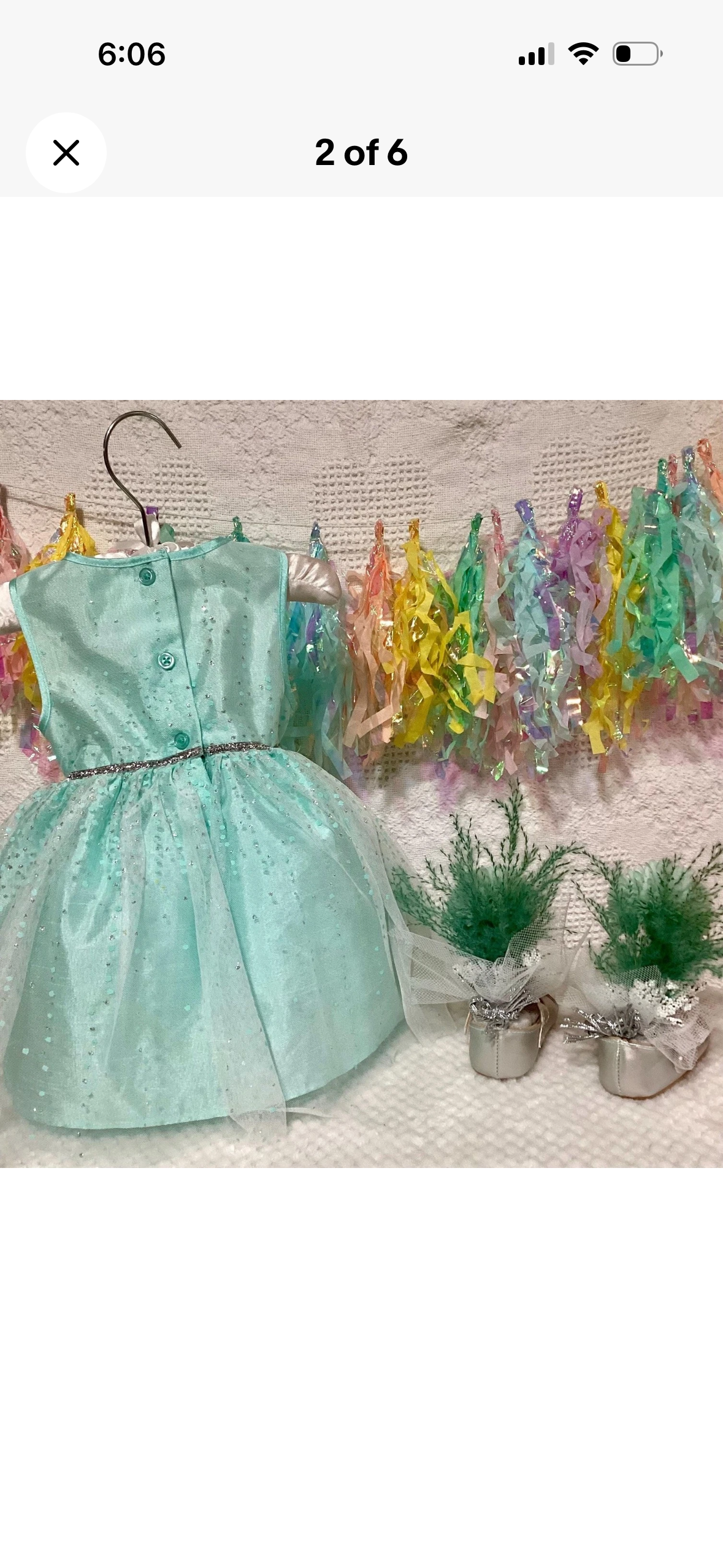 Mint Sparkle Tutu Baby Shower Centerpiece | Reusable Keepsake Outfit Set