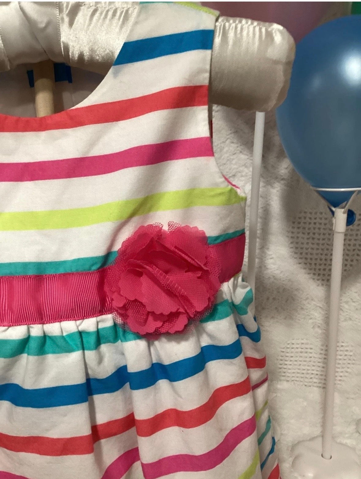 Pink Baby Shower Dress Centerpiece | Sugar & Spice Girl Keepsake Outfit