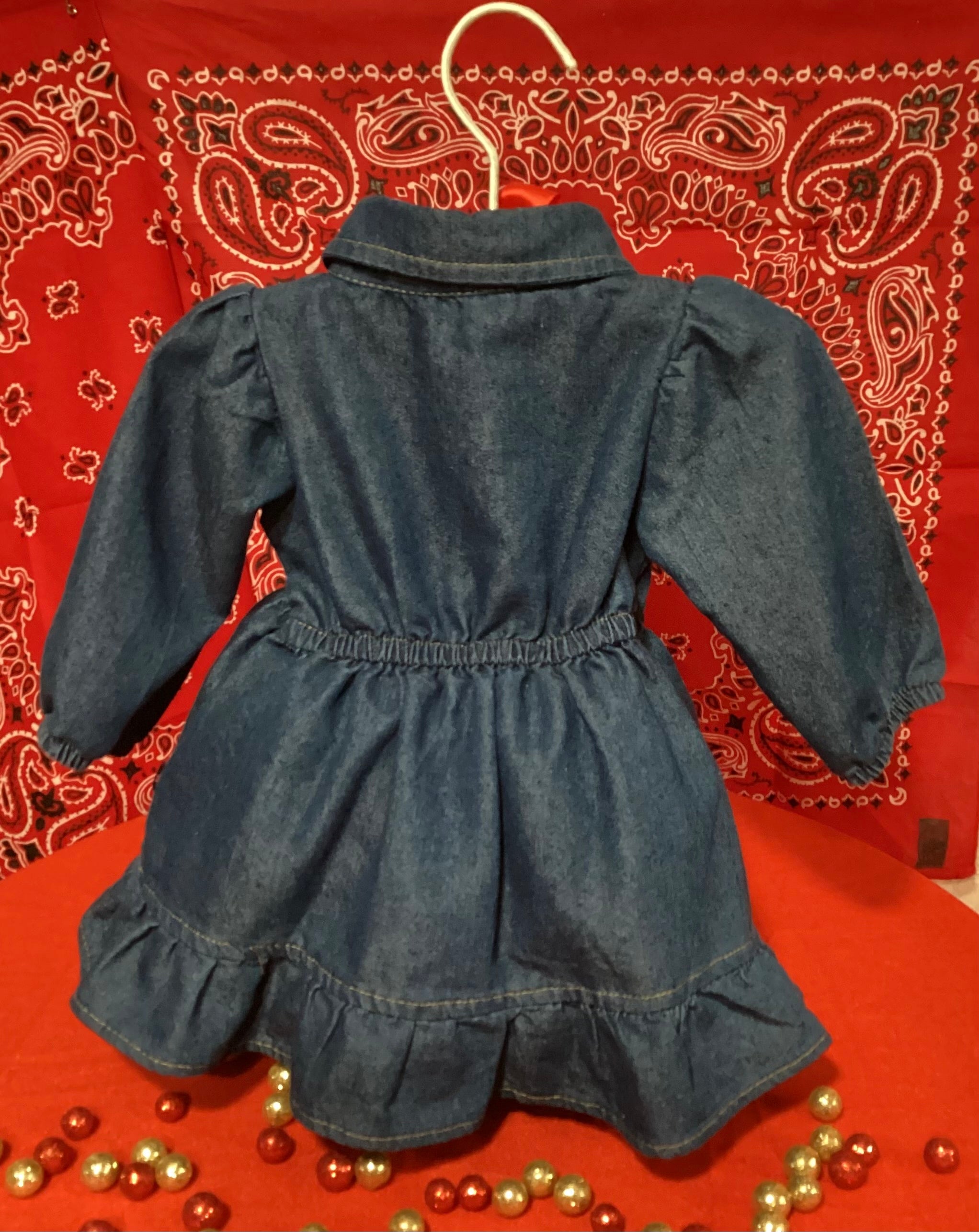 Western Baby Shower Dress Centerpiece | Cowgirl Girl Birthday Keepsake