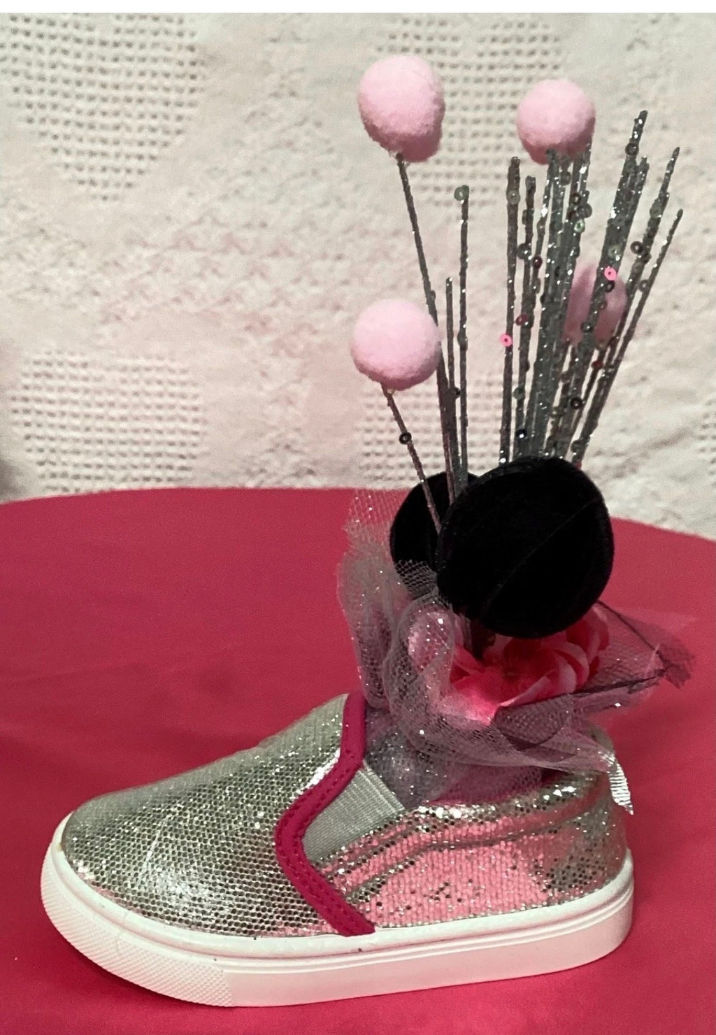 Panda Baby Shower Dress Centerpiece | Sparkle Keepsake Outfit & Shoes
