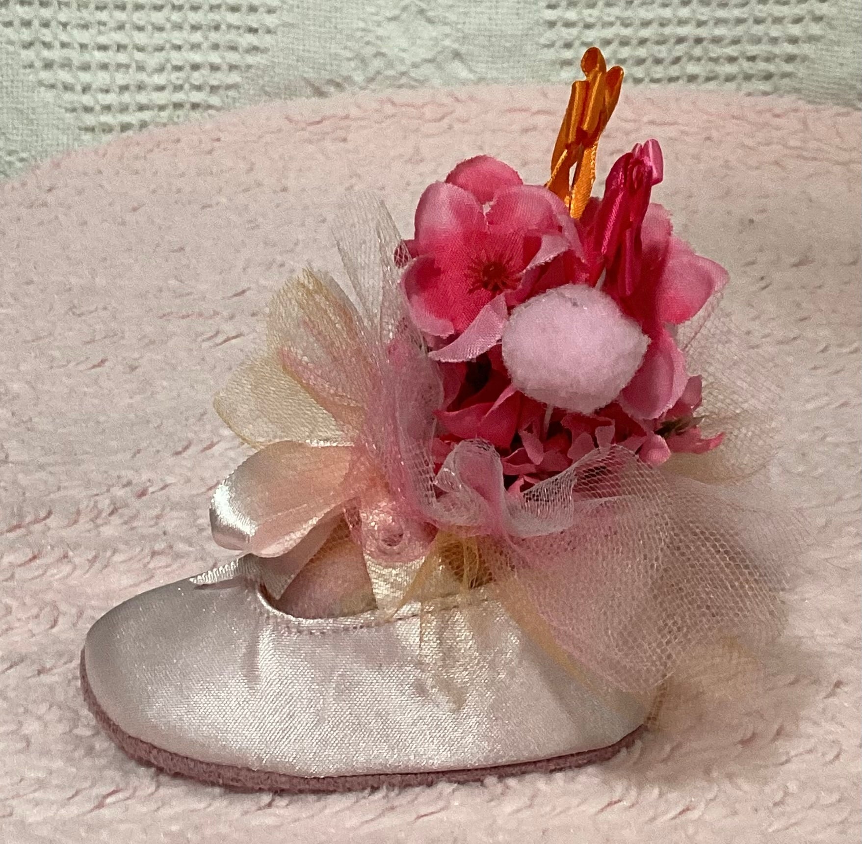 Tutu Dress Baby Shower Centerpiece | Girl Celebration Keepsake Outfit