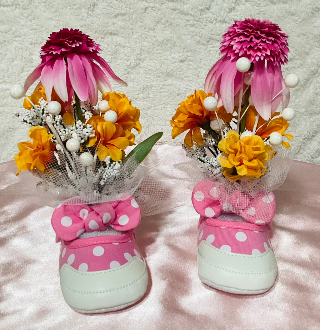 Baby Girl Dress Centerpiece & Keepsake Outfit | Little Girl Celebration
