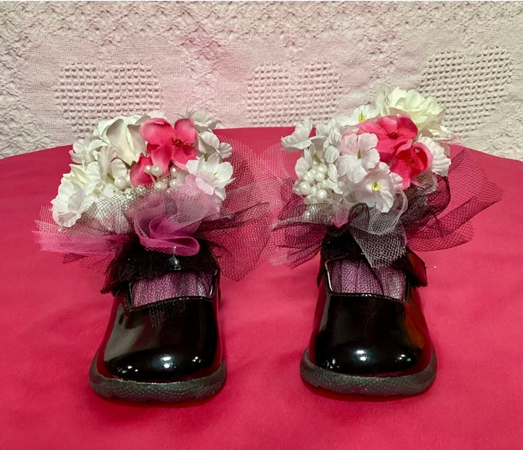 Elegant Baby Shower Dress Centerpiece | Sophisticated Girl Keepsake Outfit